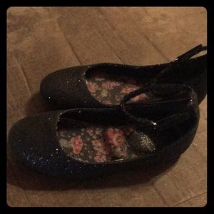 Black Ankle Sparkle ❇️ Shoes. 🤩